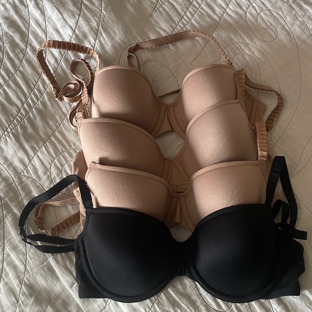 Bundle of Used ThirdLove bras, 32C-1/2